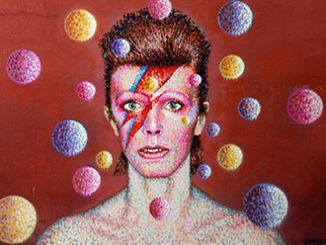 JimmyC David Bowie Brixton Wall Mural 2013