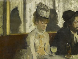 NGV Edgar Degas, In a cafe The Absinthe drinker