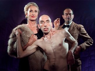 Natasha Herbert, Mark Wilson and Brian Lipson feature in Anti-Hamlet - photo by Sarah Walker