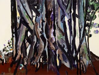 Fred Williams, Antartic Beech Tree Trunks Queensland, 1971