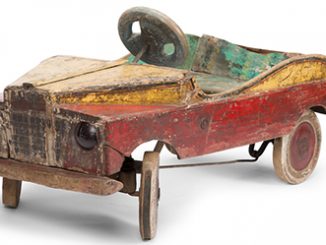 The Sydney Fair Painted Toy Pedal Car