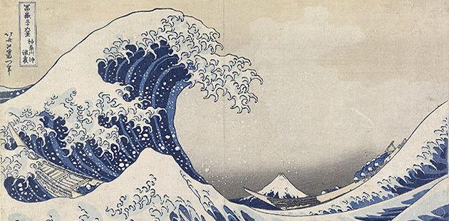 NGV Hokusai The great wave off Kanagawa c. 1830