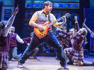 The London Cast of School of Rock - The Musical - photo by Tristram Kenton