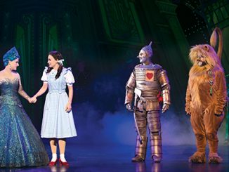 The Wizard of Oz Lucy Durack, Samantha Dodemaide, Alex Rathgeber, John Xintavelonis and Eli Cooper - photo by Jeff Busby