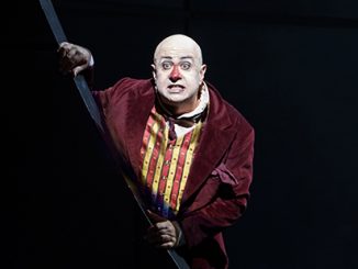 Martin Winkler as Kovalev in The Royal Opera House’s 2017 production of The Nose