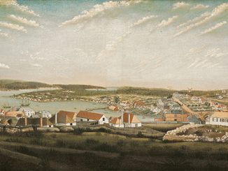 NGV Unknown Thomas Watling (after), View of the town of Sydney in the colony of New South Wales c. 1799