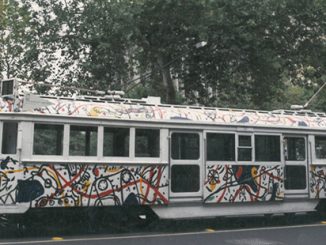 David Larwill W Class Tram 722 circa 1986