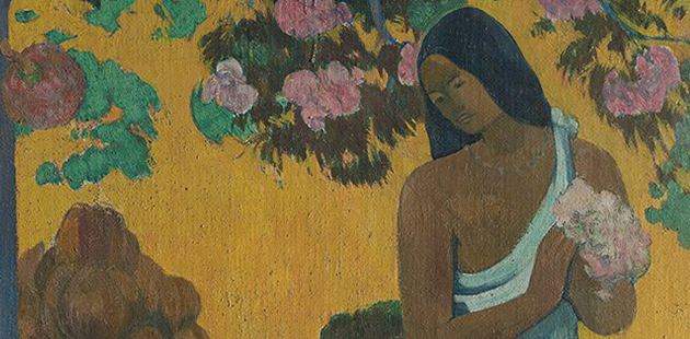 AGNSW Paul Gauguin, The month of Mary (Te avae no Maria), 1899 (detail)