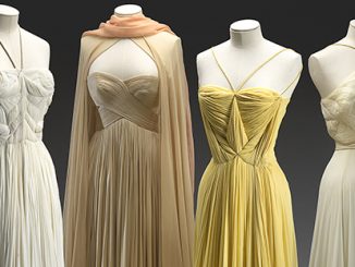 Madame GRÈS (designer), French 1903–93. Evening dresses, 1939 spring - summer, c.1980