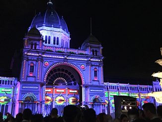 White Night Melbourne Royal Exhibition Buildings 2017 - photo by Rohan Shearn