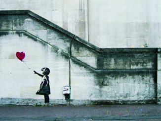 AAR Banksy Girl with Balloon.