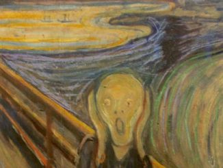 Edvard Munch, The Scream, 1893, (detail) Nasjonalmuseet, Norway