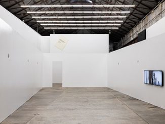 Mike Parr, The Eternal Opening, Carriageworks, 2019 - photo by Mark Pokorny