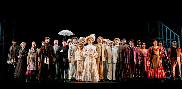 The Australian Cast of Ragtime - photo by Jeff Busby