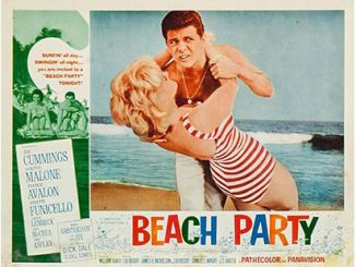A poster for the 1963 film Beach Party. Alta Vista Productions