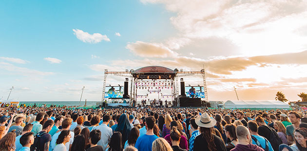 St Kilda Festival Main Stage - photo by Nathan Doran