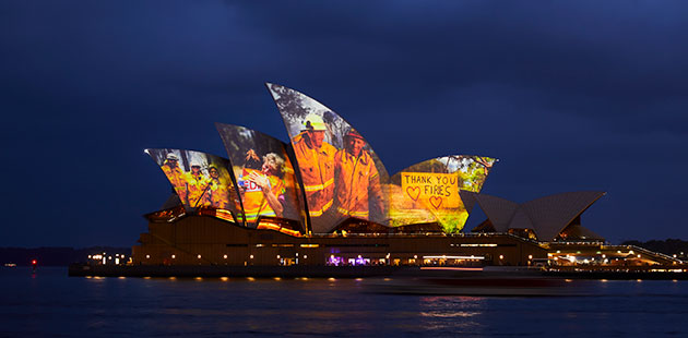 Sydney Opera House Sails - photo by Ken Leanfore