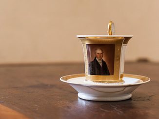 Cup, France, circa 1860, porcelain, soft paste. The Johnston Collection Foundation Collection, 1989