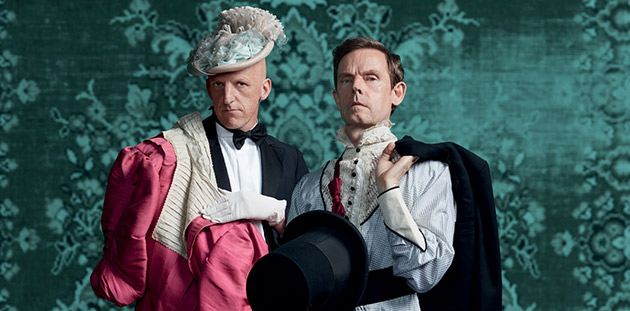 Malthouse Theatre Ridiculusmus The Importance of Being Earnest Invitation - photo by Zan Wimberley