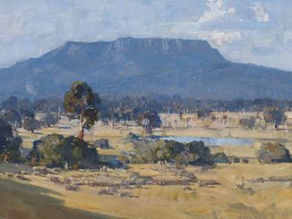 Arthur-Streeton,-Land-of-the-Golden-Fleece, 1926-(detail).-Private-collection,-Sydney