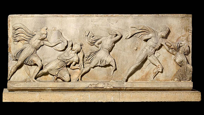 NMA-Frieze-block-from-the-tomb-of-King-Mausolus-British-Museum