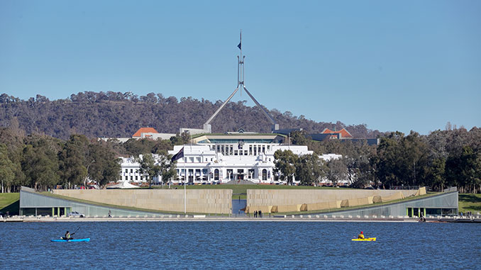 Old-and-new-Parliament-Houses-Canberra-Australia