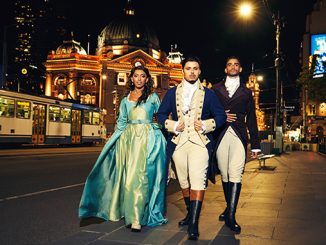 Hamilton trio in Melbourne photo by Sam Bisso