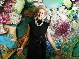 World of Wonder Margot McKinney with jewel background photo by Claudia Baxter