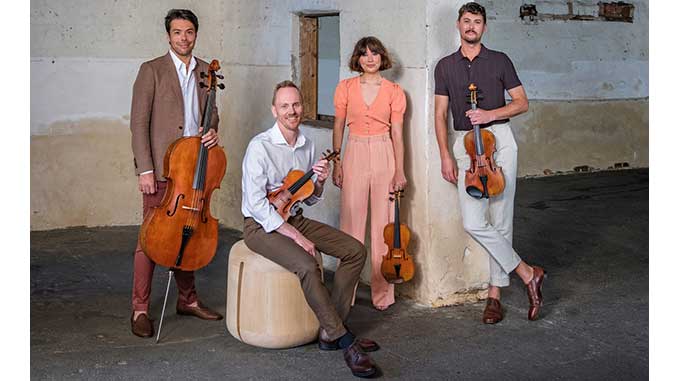 AAR Australian String Quartet photo by Jacqui Way
