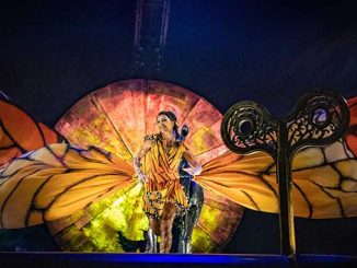 Helena Merten features in Cirque du Soleil's LUZIA photo by Anne Colliard