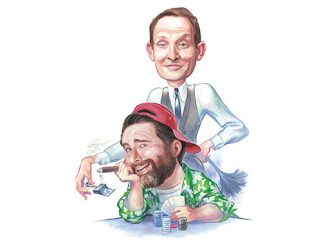 The Odd Couple Shane Jacobson and Todd McKenney