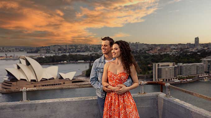 OA Billy Bouchier and Nina Korbe to star in West Side Story on Sydney Harbour photo by Daniel Boud