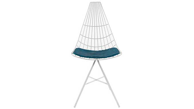 TWMA Clement Meadmore Wire Chair (model DC601A) c. 1958