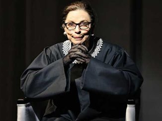 STC RBG OF MANY ONE Heather Mitchell as Ruth Bader Ginsburg photo by Prudence Upton