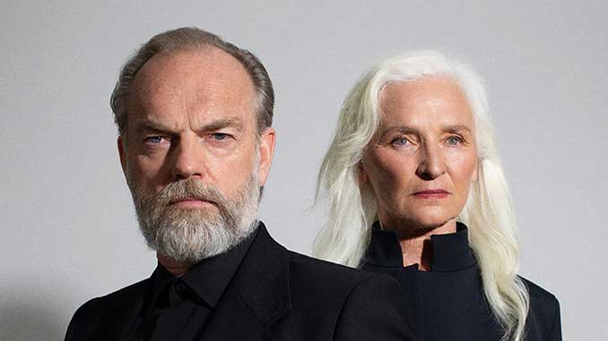 STC The President Hugo Weaving and Olwen Fouéré photo by Rich Gilligan