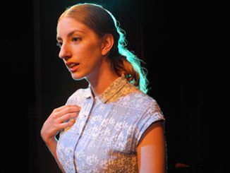 Ingrid Garner in Eleanor's Story photo by Richard Maritzer