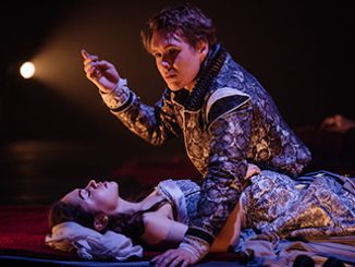 Bell Shakespeare Romeo and Juliet Kelly Paterniti Alex Williams photo by Daniel Boud