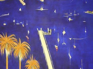 Big Blue Lavender Bay one of the three forgeries attributed to Brett Whiteley