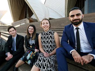 SOH Australian winners of the MADE student exchange - photo by Prudence Upton