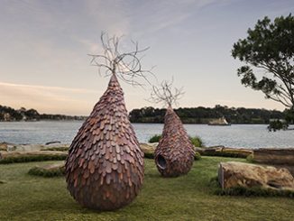 Sculpture at Barangaroo, Margarita Sampson, The Grove 2014 photo by M Schofield