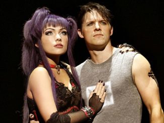 WWRY Erin Clare and Gareth Keegan star in We Will Rock You - photo by Jeff Busby