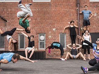Circus Oz BLAKflip 2016 photo by Rob Blackburn