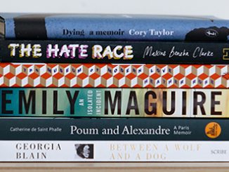 Stella Prize Shortlist Stack - photo by Connor Tomas O'Brien