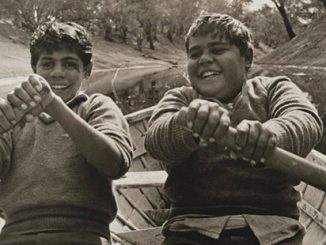 AGNSW Mervyn Bishop Cousins, Ralph and Jim, Brewarrina 1966 (detail)