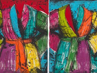 Jim Dine, Two Florida bathrobes, 1986