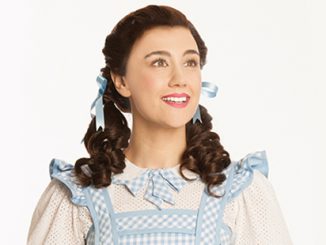 Samantha Leigh Dodemaide as Dorothy in THE WIZARD OF OZ - photo by Brian Geach