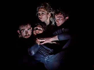 Arts House Stephanie Lake Pile of Bones Jack Ziesing, Samantha Hines, Marlo Benjamin and Harrison Ritchie-Jones - photo by Bryony Jackson