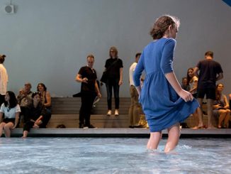 NGV The Pool – exhibition installation at 2016 Venice Biennale of Architecture © Aileen Sage Architects - photo by Brett Boardman