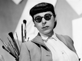 Bendigo Art Gallery Edith Head in her Paramount Pictures studio 1940s © Paramount Pictures