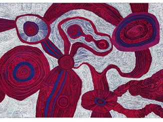 TARNANTHI Betty Kuntiwa Pumani, Antara 2017 - photo by Saul Steed